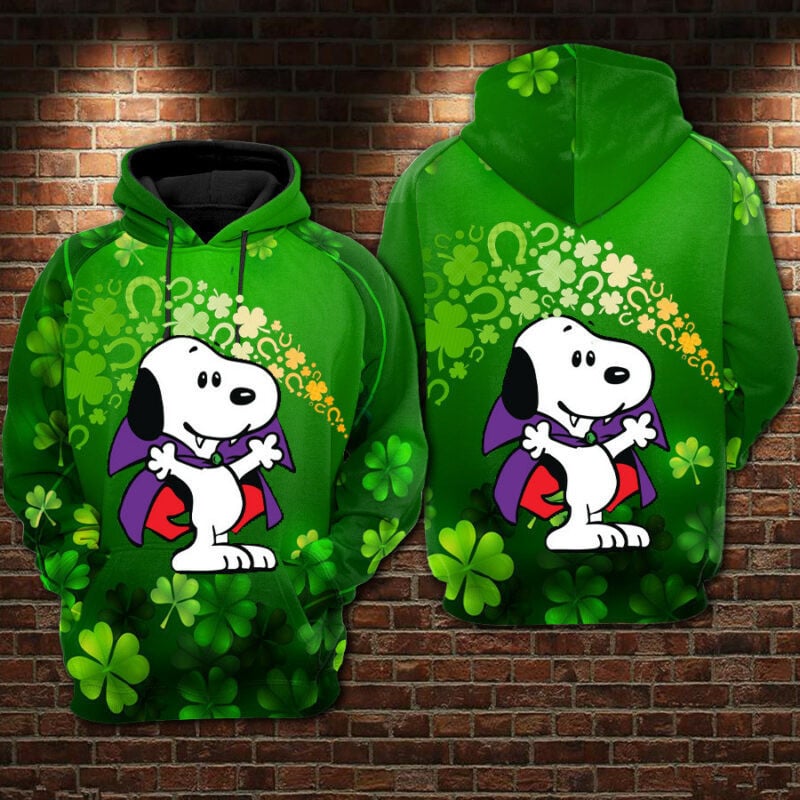 Snoopy Patrick's Day - Hoodies 18
