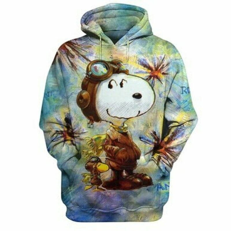 The Peanuts Snoopy Cute Lover Iii 3d Hoodie Zip Hoodie