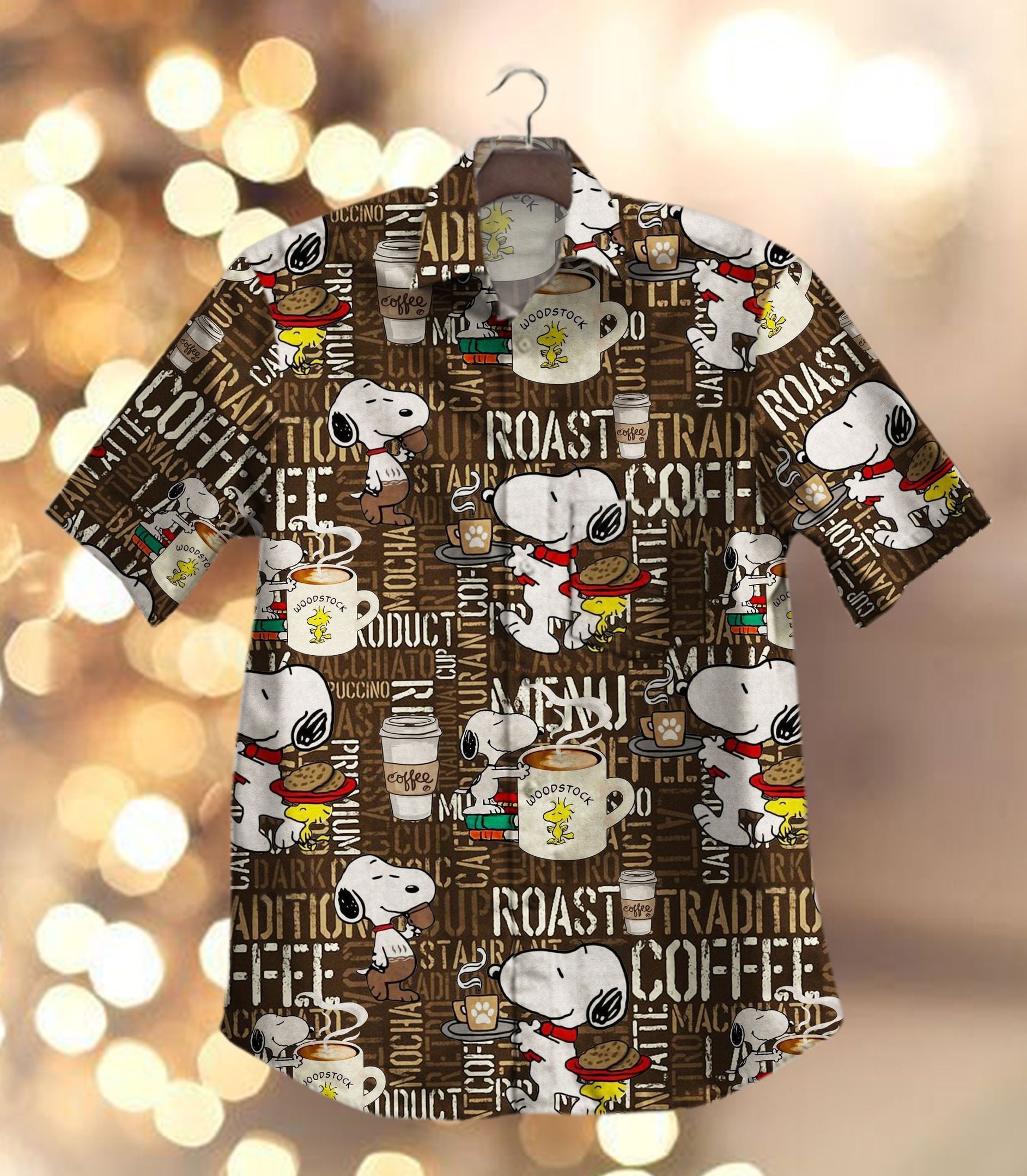 Hawaii Shirt Snoopy Coffee Ad Hawaiian Shirt-zx11772