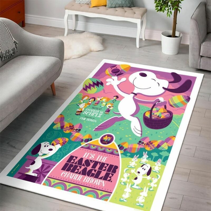 Snoopy Dog 29 Area Rug Living Room And Bed Room Rug Gift Us Decor