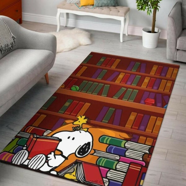 Snoopy Peanuts Rug 22, Gift For Fan Rug Home Decor Floor Decor 2323