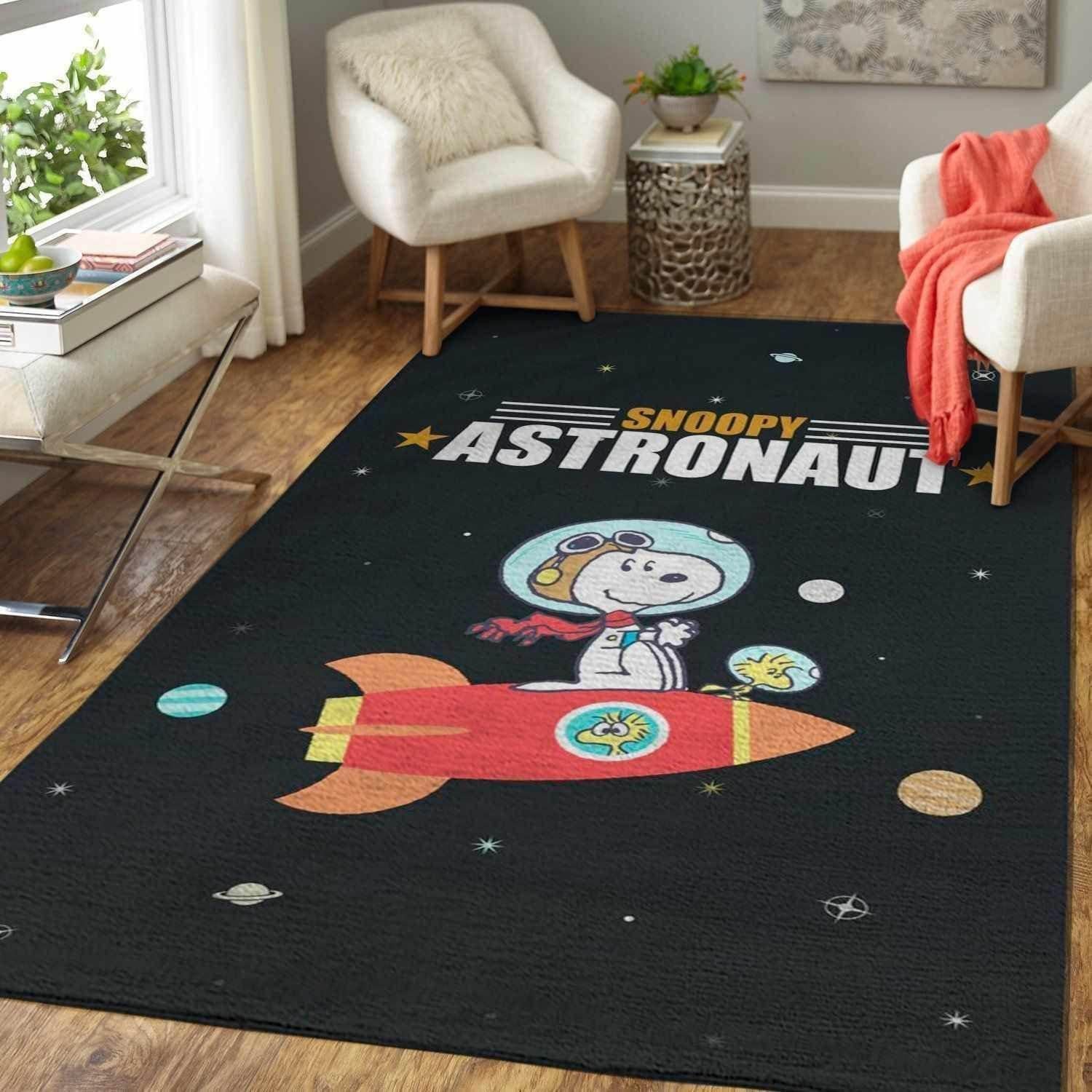 Snoopy Area Carpet Living Room Rugs 9, Gift For Fan Rug Home Decor Floor Decor
