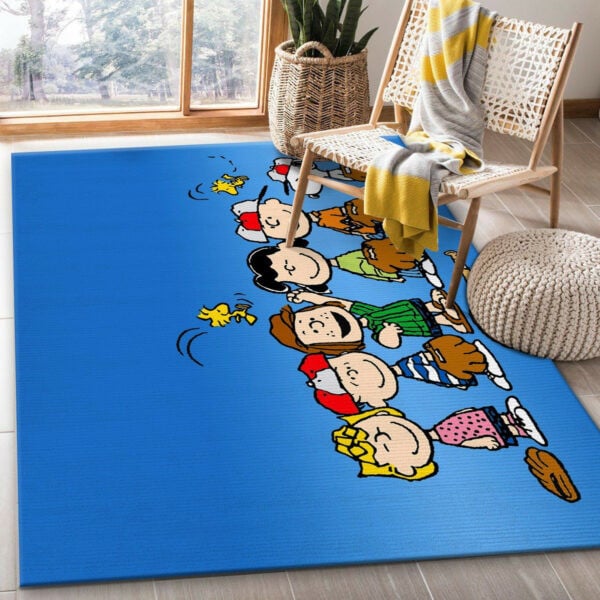 Snoopy Peanuts Rug 44, Gift For Fan Rug Home Decor Floor Decor 2403