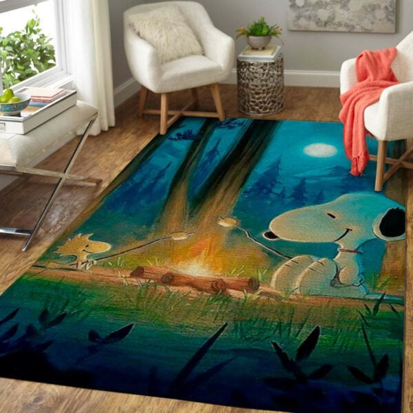 Snoopy Peanuts Rug 29, Gift For Fan Rug Home Decor Floor Decor 115