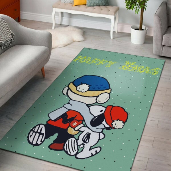 Snoopy Peanuts Rug 11, Gift For Fan Rug Home Decor Floor Decor 496