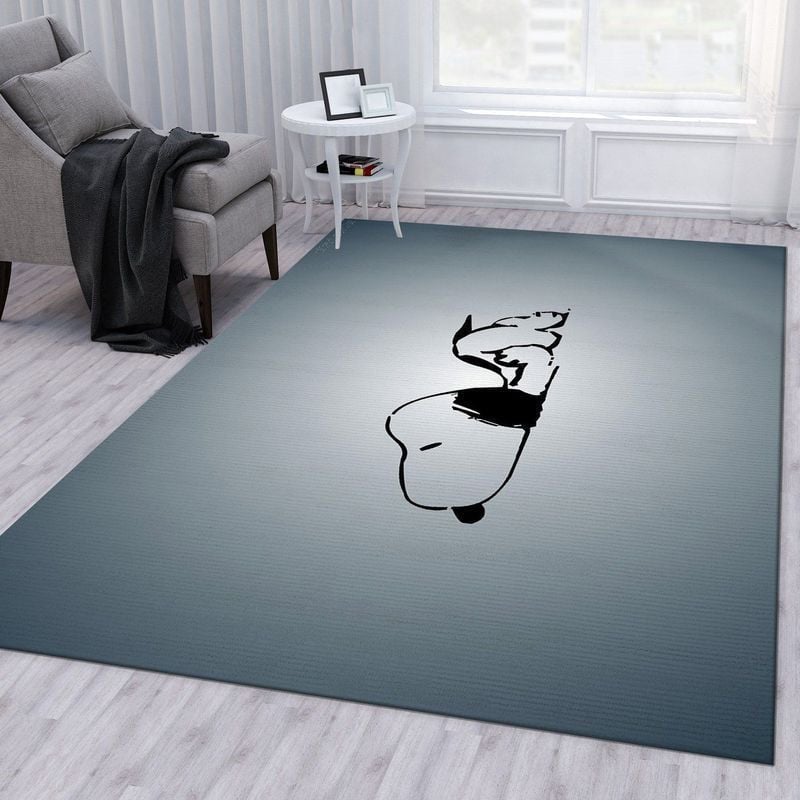 Snoopy Area Rug Living Room Home Floor Decor 1017