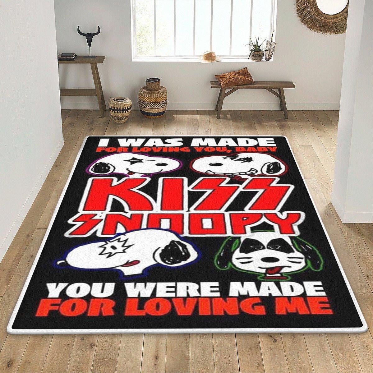 Snoopy Peanuts Rug 8, Gift For Fan Rug Home Decor Floor Decor