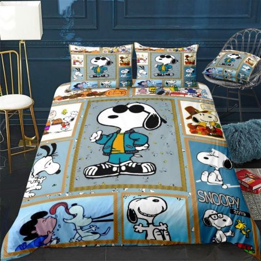 Snoopy Moments Duvet Quilt Bedding Set