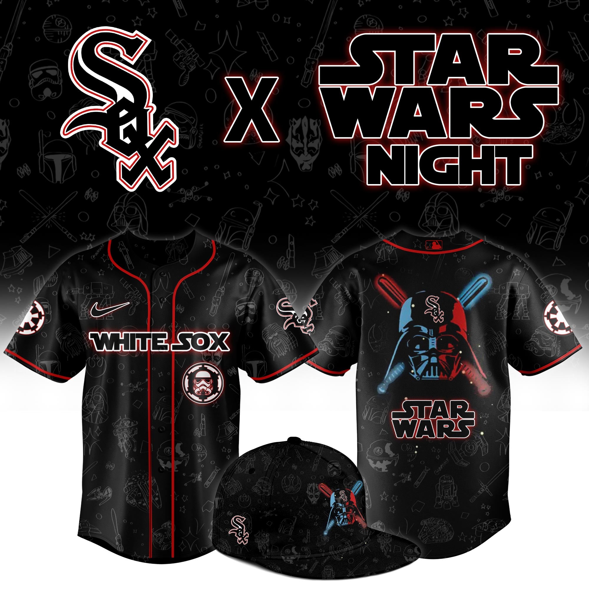 Chicago White Sox 2025 Star Wars Night Jersey 