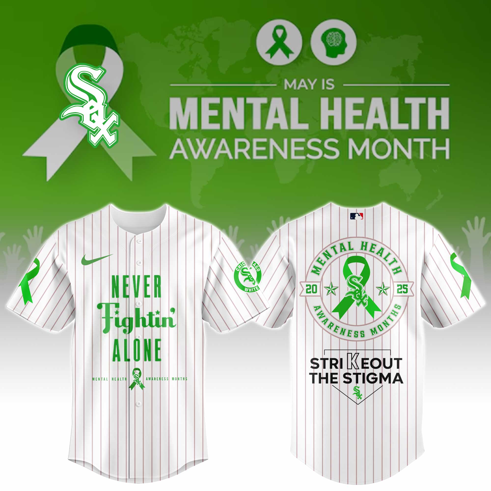 Chicago White Sox Mental Health Awareness Week Jersey 
