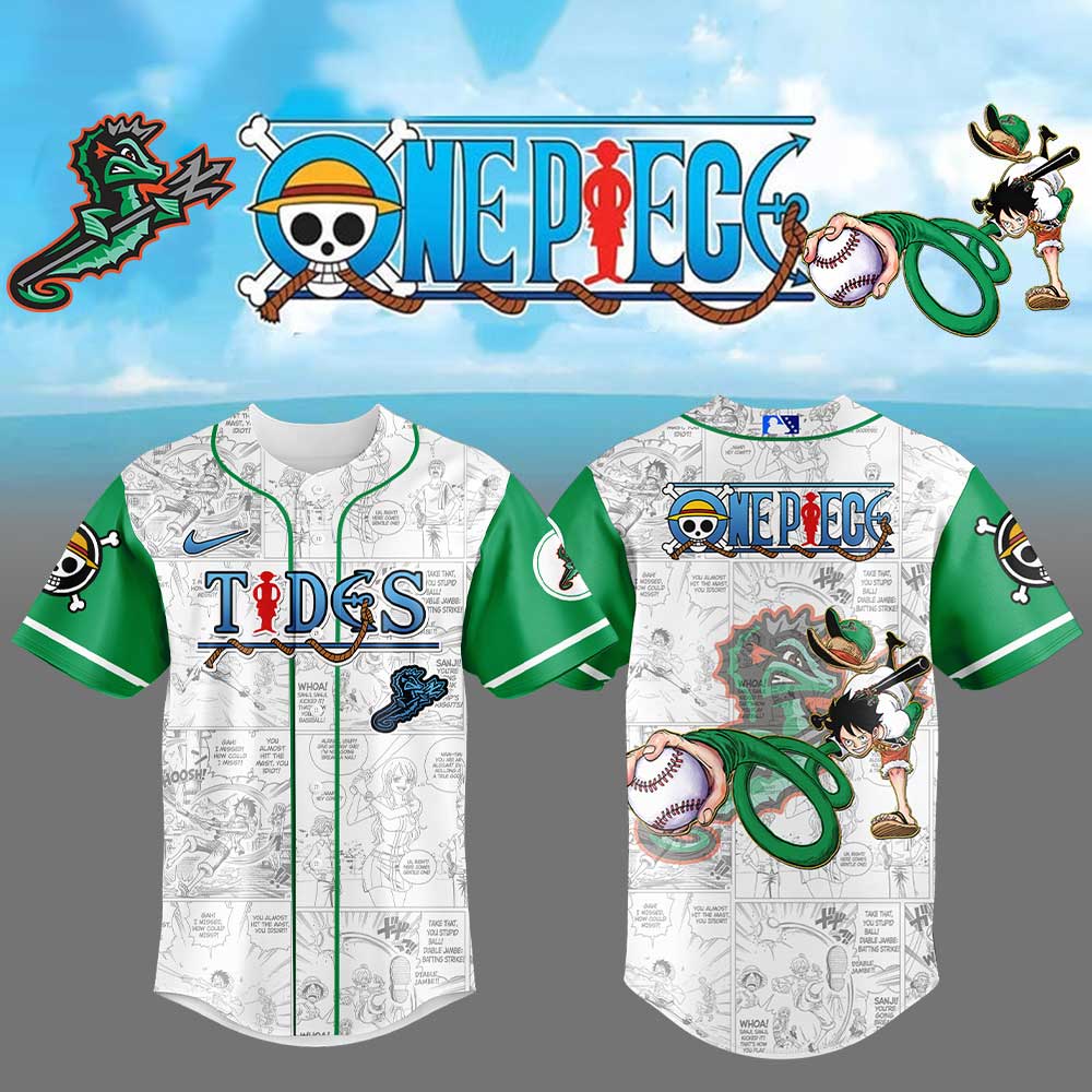 Limited Edition Norfolk Tides One Piece Night Game Jersey 