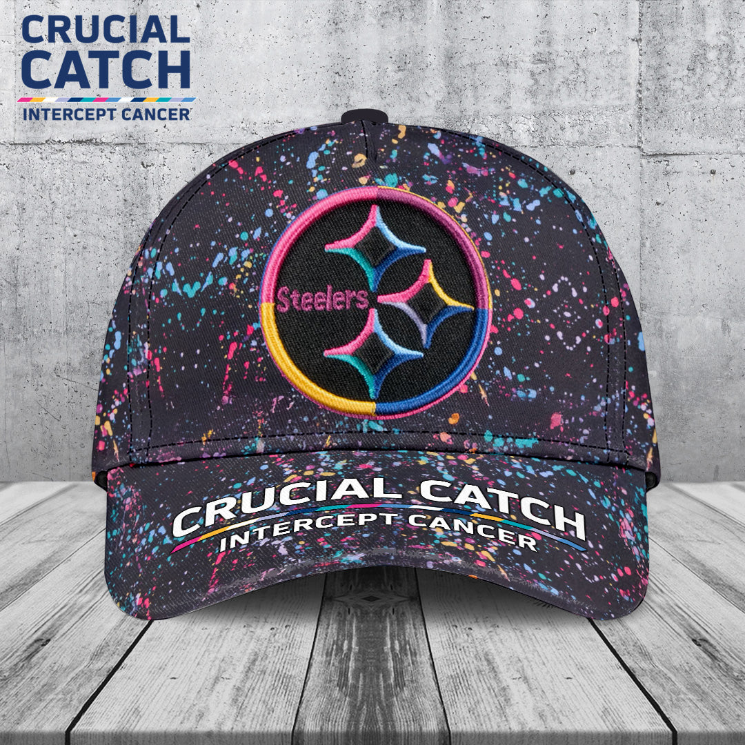 Pittsburgh Steelers Crucial Catch 2025 Classic Cap 