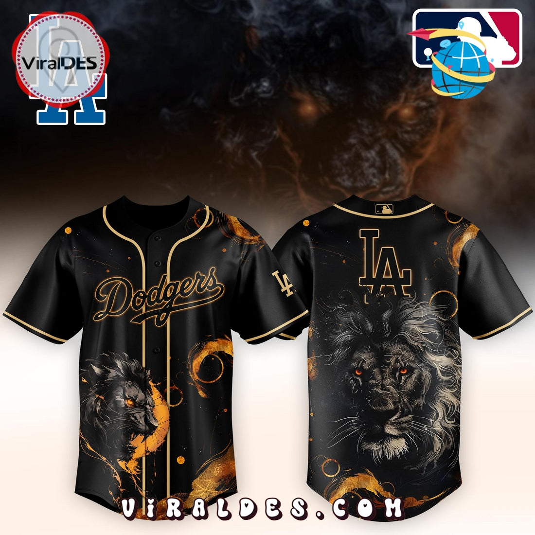 Dodgers x Lion Baseball Jersey 